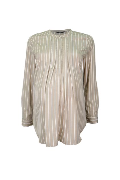 Front Pleated Shirt