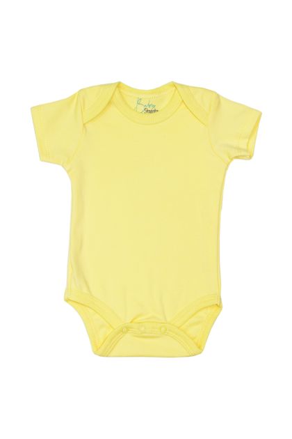Newborn Baby Yellow Romper