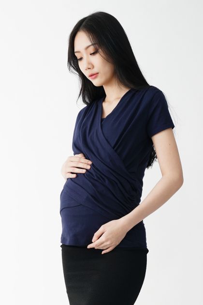 Nursing Top with Baby Wrap