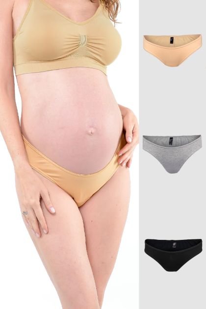 3 Pieces Maternity Bikini Panties